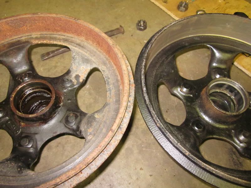 Ford 1935 brake drums, Rocky Mountain The H.A.M.B.